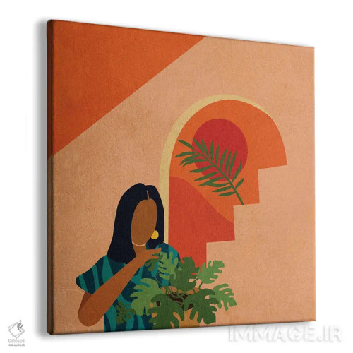 تابلو در خانه بمان شماره ۸ اثر دومونیک براون - نمای پرسپکتیو محصول