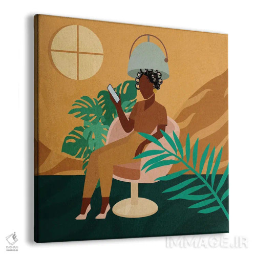 تابلو سالن شماره ۳ اثر دومونیک براون - نمای پرسپکتیو محصول