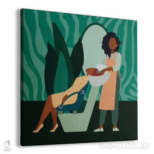 تابلو سالن شماره ۲ اثر دومونیک براون - نمای پرسپکتیو محصول