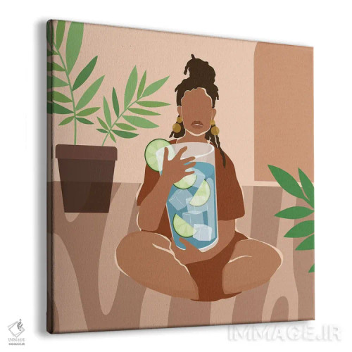 تابلو به یک نوشیدنی نیاز دارم اثر دومونیک براون - نمای پرسپکتیو محصول