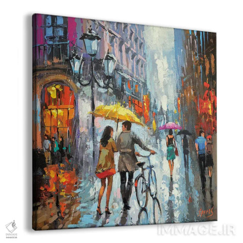 تابلو در یک روز ابری اثر دمیتری اسپیروس - نمای پرسپکتیو محصول