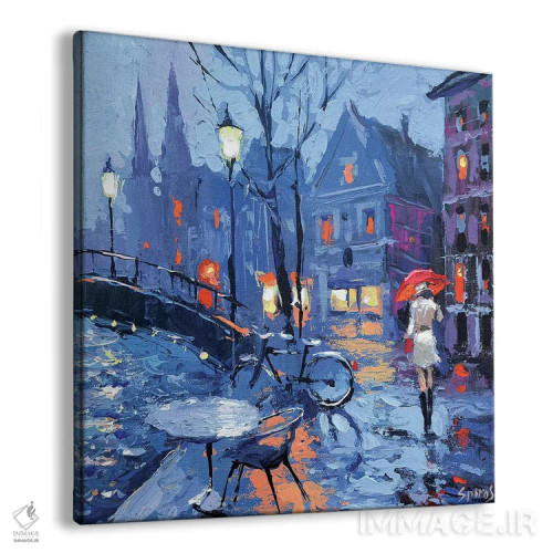 تابلو در کنار پل اثر دمیتری اسپیروس - نمای پرسپکتیو محصول