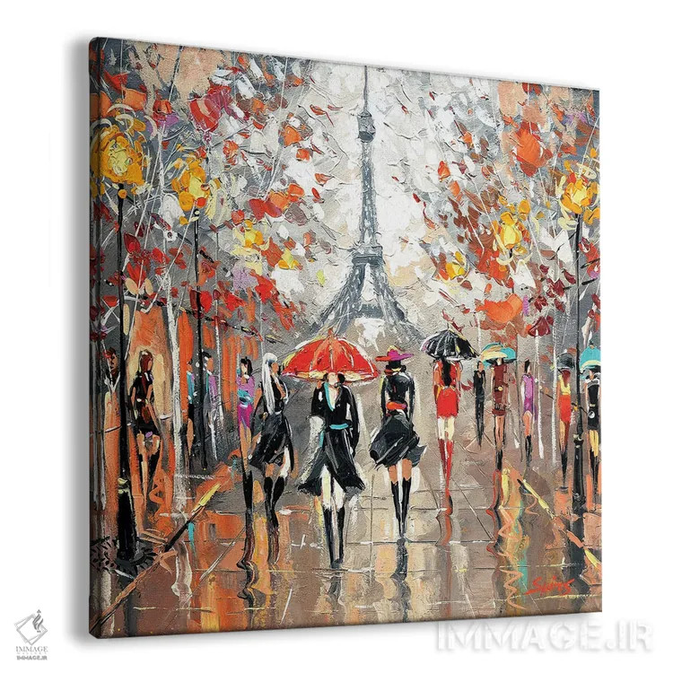 تابلو عصر اثر دمیتری اسپیروس - نمای پرسپکتیو محصول