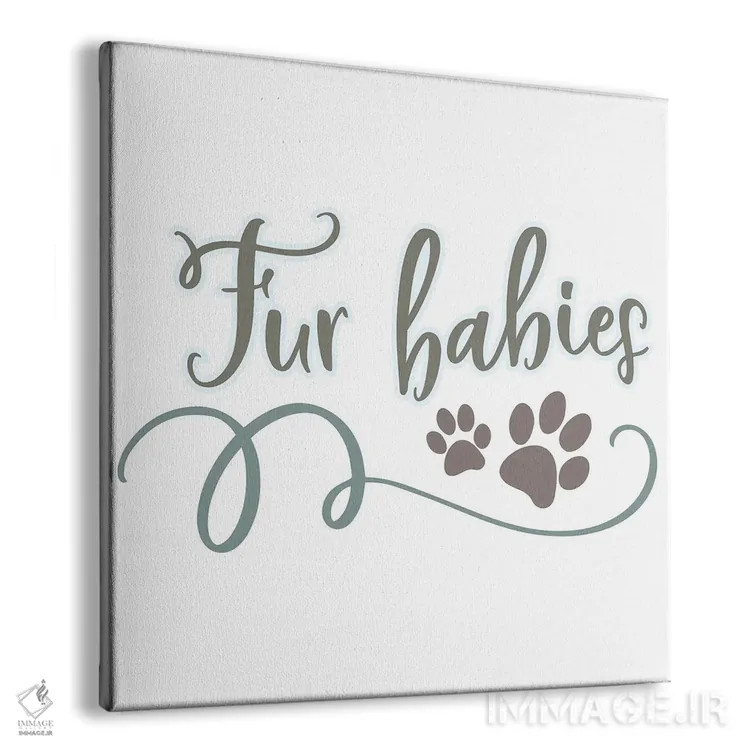 تابلو فرزندهای پشمالو (حیوانات خانگی) اثر دلورس ناسکرنت - نمای پرسپکتیو محصول