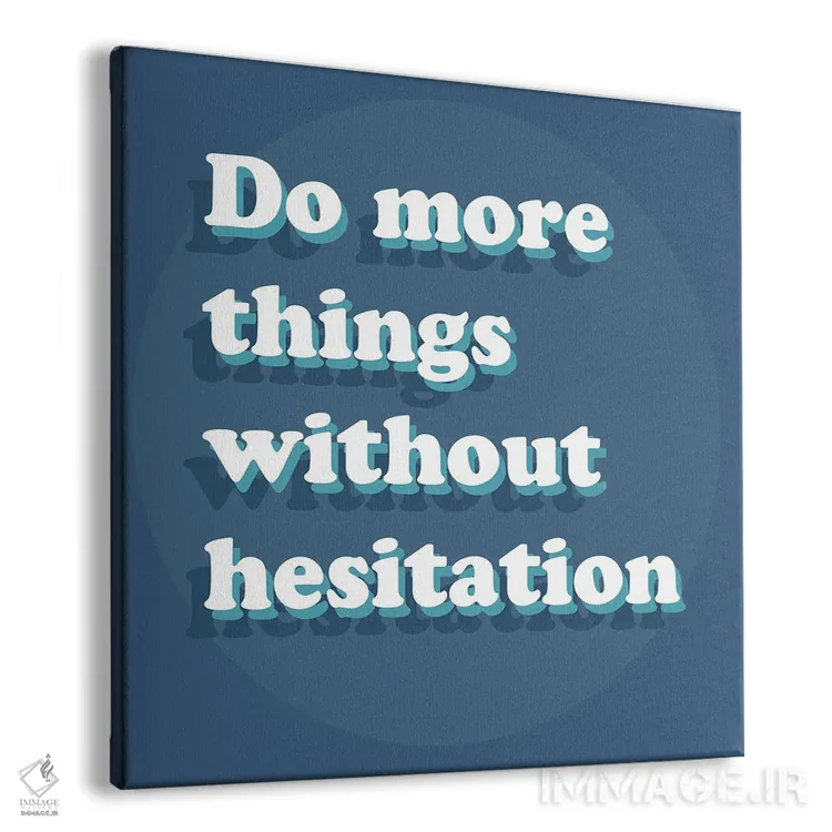 تابلو بیتردید اثر دلورس ناسکرنت - نمای پرسپکتیو محصول