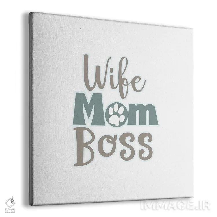 تابلو همسر، مادر، رئیس اثر دلورس ناسکرنت - نمای پرسپکتیو محصول