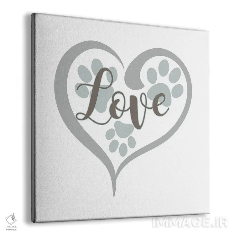 تابلو عشق با پنجهها اثر دلورس ناسکرنت - نمای پرسپکتیو محصول