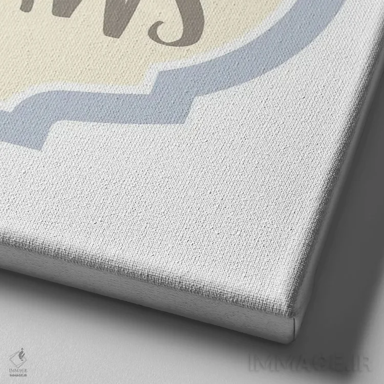 تابلو بچههای من پنجه دارند ۲ (حیوانات خانگی) اثر دلورس ناسکرنت - نمای نزدیک بافت بوم