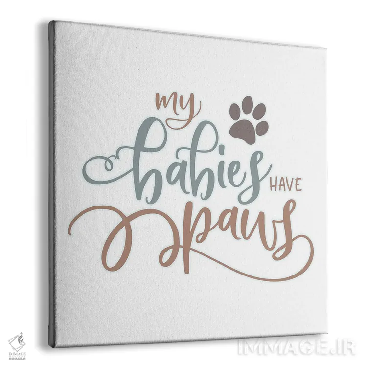 تابلو نوزادان من پنجه دارند اثر دلورس ناسکرنت - نمای پرسپکتیو محصول