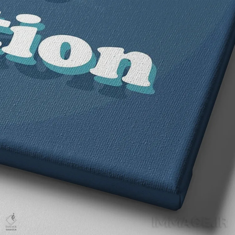 تابلو بیتردید اثر دلورس ناسکرنت - نمای نزدیک بافت بوم