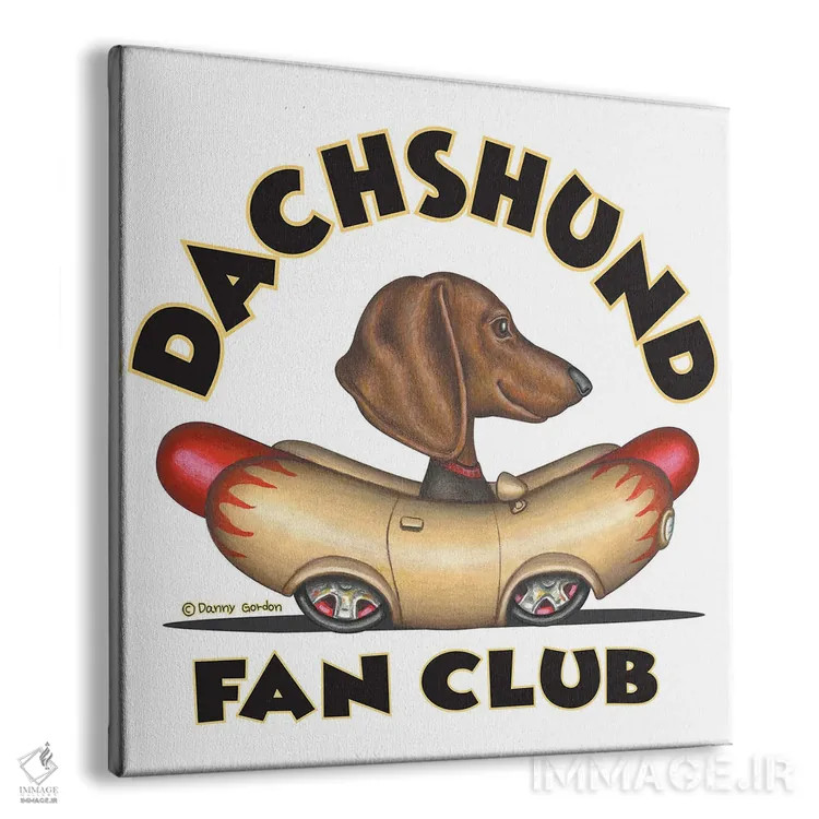 تابلو باشگاه هواداران خودروی وینر داشهوند اثر دنی گوردون - نمای پرسپکتیو محصول
