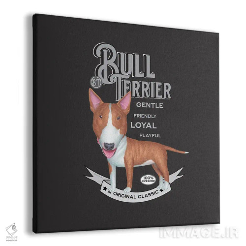 تابلو بول تریر با سبک قدیمی اثر دنی گوردون - نمای پرسپکتیو محصول