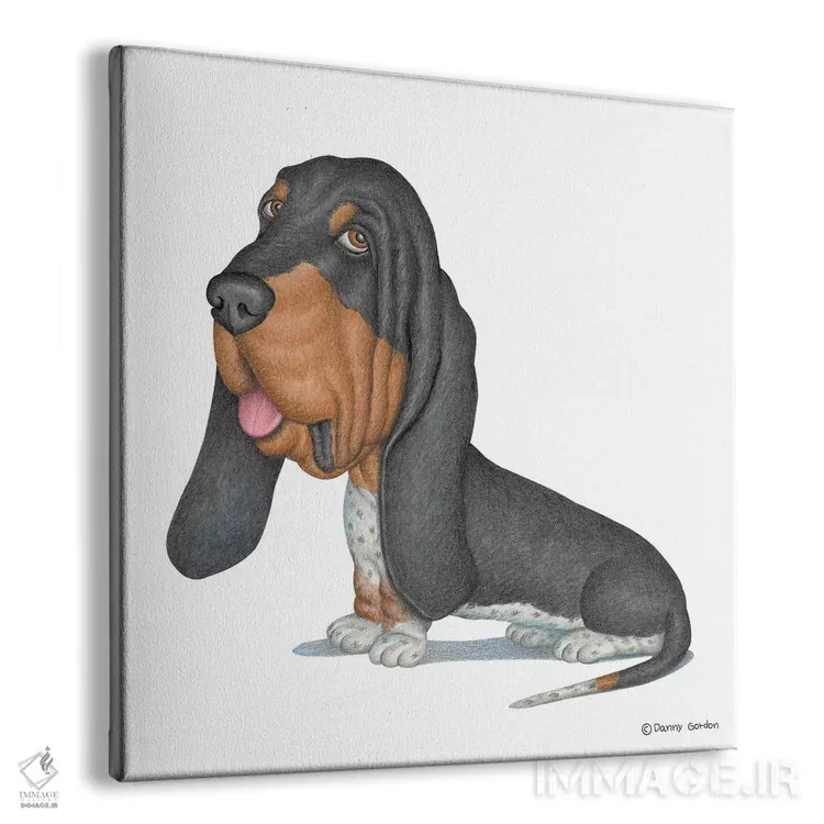 تابلو بیستهاوند اثر دنی گوردون - نمای پرسپکتیو محصول