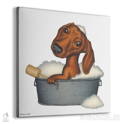 تابلو حمام داشهوند اثر دنی گوردون - نمای پرسپکتیو محصول