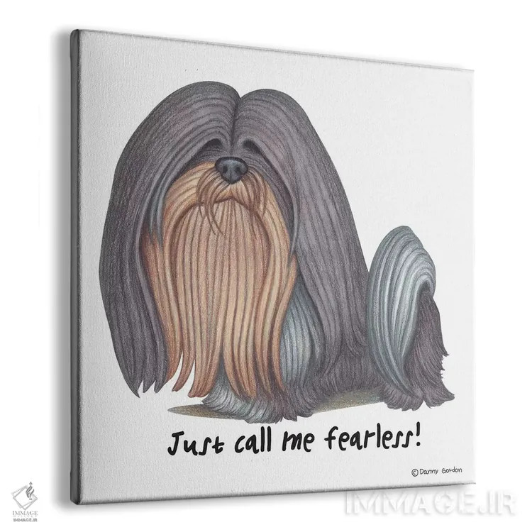 تابلو لاسا آپسو اثر دنی گوردون - نمای پرسپکتیو محصول