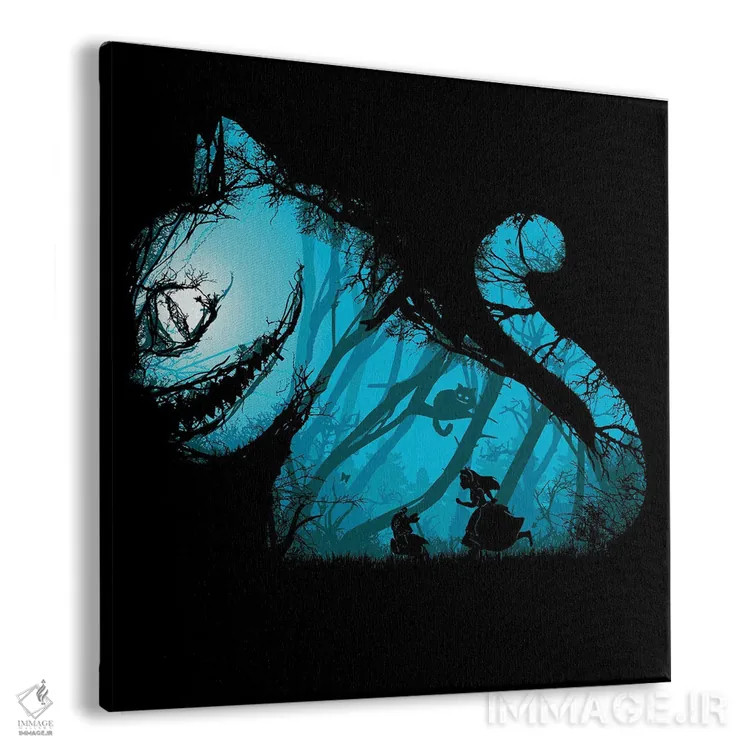 تابلو گربهٔ دیوانهٔ من اثر دانی آرت (نام هنرمند یا استودیو) - نمای پرسپکتیو محصول