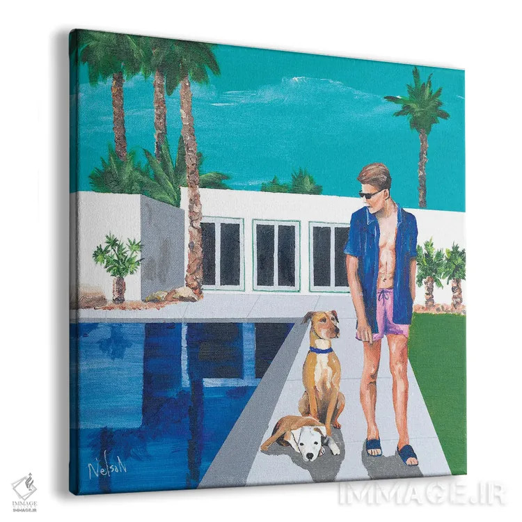 تابلو پاول اثر دن نلسون - نمای پرسپکتیو محصول