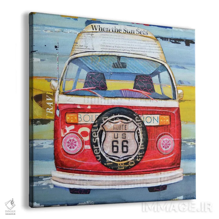 تابلو به هیجان بیا اثر دنی فیلیپس - نمای پرسپکتیو محصول