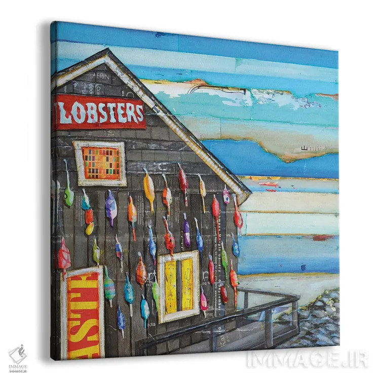 تابلو خرچنگ لطفاً اثر دنی فیلیپس - نمای پرسپکتیو محصول