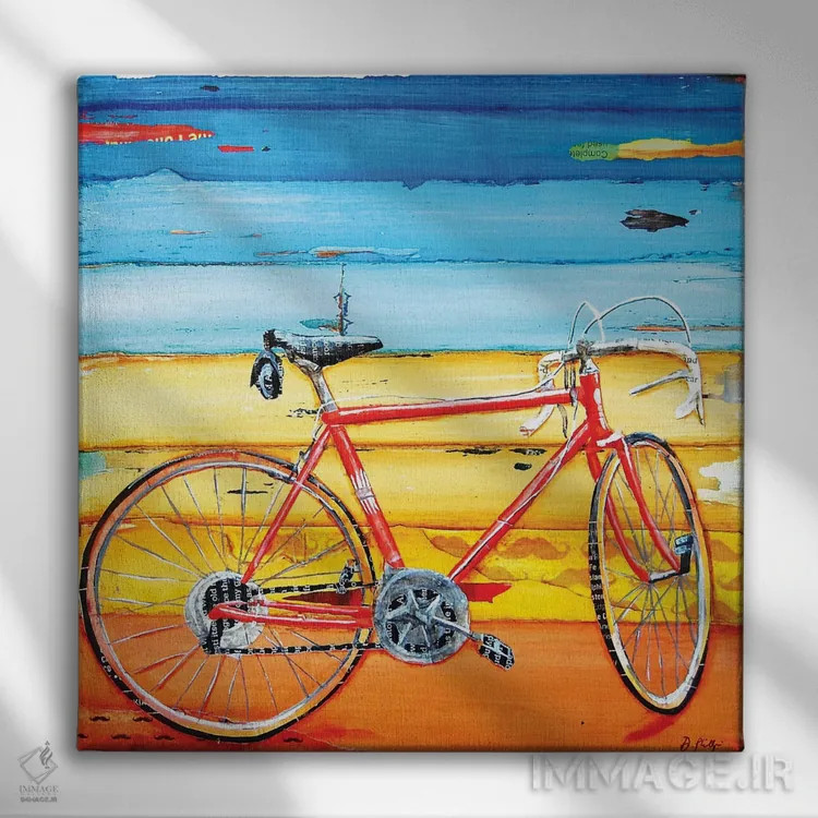 تابلو یک میلیون مایل اثر دنی فیلیپس - نمای روبهرو روی دیوار