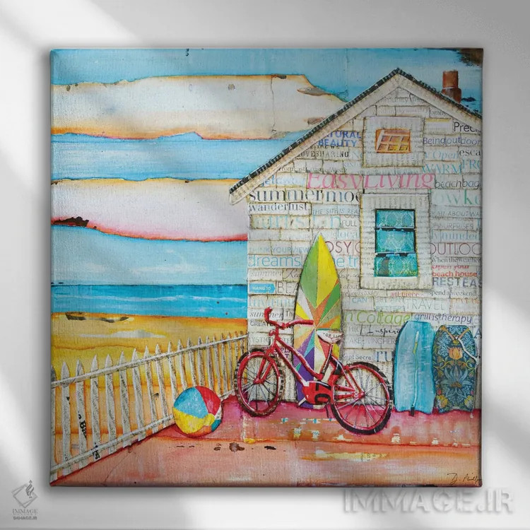 تابلو مگه عالی نیست اثر دنی فیلیپس - نمای روبهرو روی دیوار