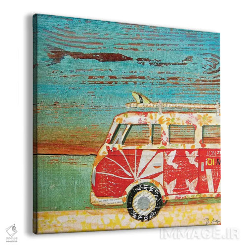 تابلو سانتا کروز (شهر یا سفر کروز) اثر دنی فیلیپس - نمای پرسپکتیو محصول