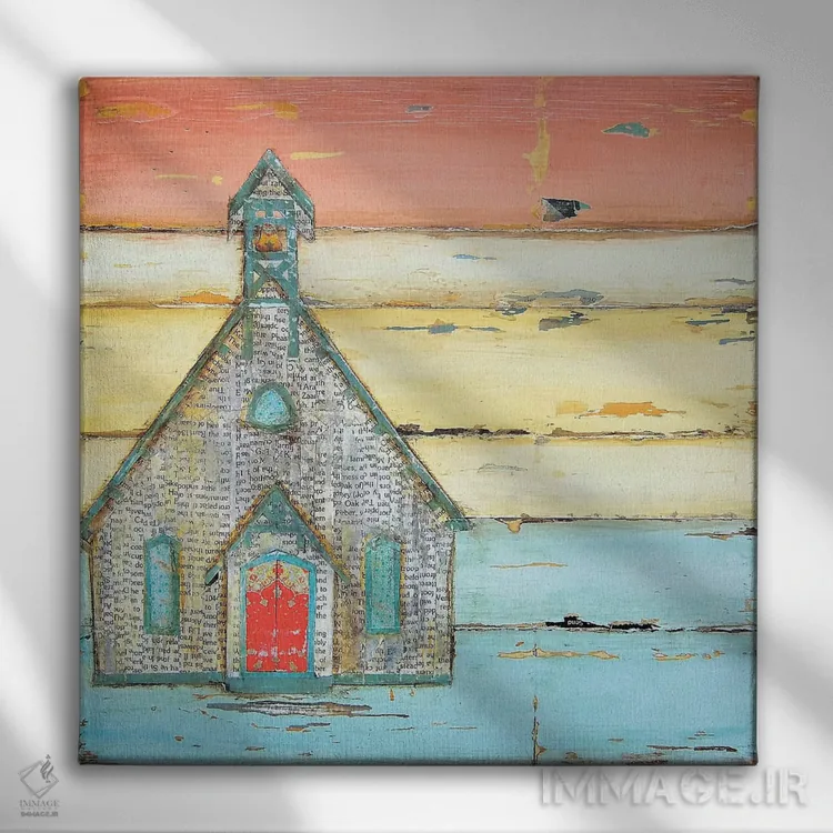 تابلو ایمان ساده اثر دنی فیلیپس - نمای روبهرو روی دیوار