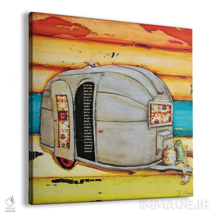 تابلو جای تابستانی اثر دنی فیلیپس - نمای پرسپکتیو محصول