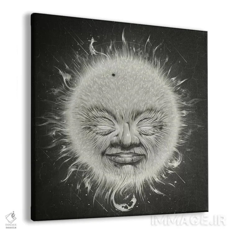 تابلو شعرای یمانی (ستاره) اثر دکتر لوکاس برژاک - نمای پرسپکتیو محصول