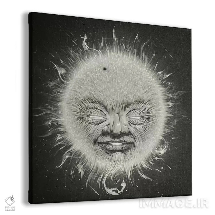 تابلو شعرای یمانی (ستاره) اثر دکتر لوکاس برژاک - نمای پرسپکتیو محصول