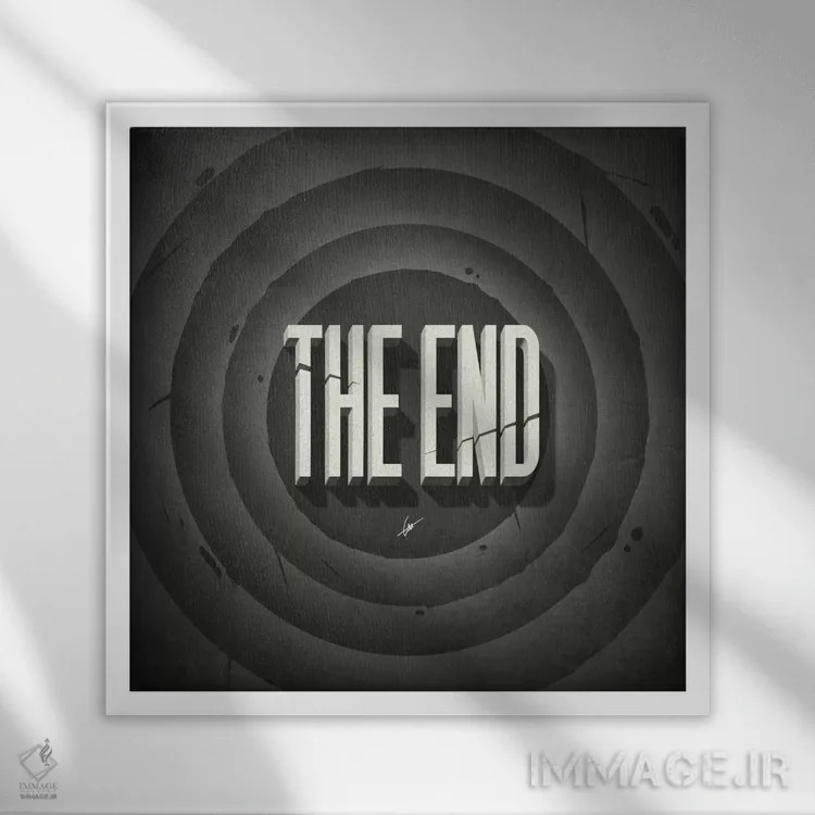 تابلو پایان اثر دکتر لوکاس برژاک - نمای قابدار سفید