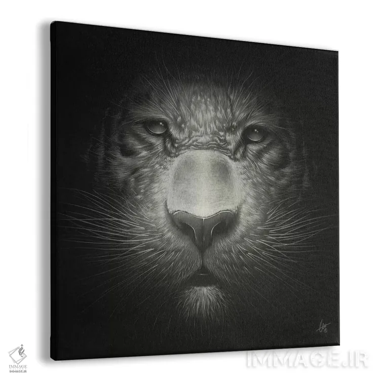 تابلو ببر اثر دکتر لوکاس برژاک - نمای پرسپکتیو محصول