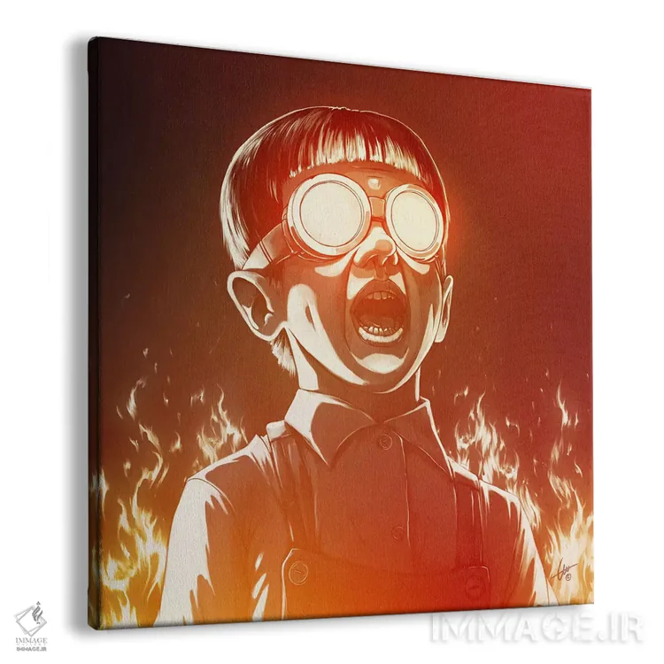 تابلو آتش! اثر دکتر لوکاس برژاک - نمای پرسپکتیو محصول