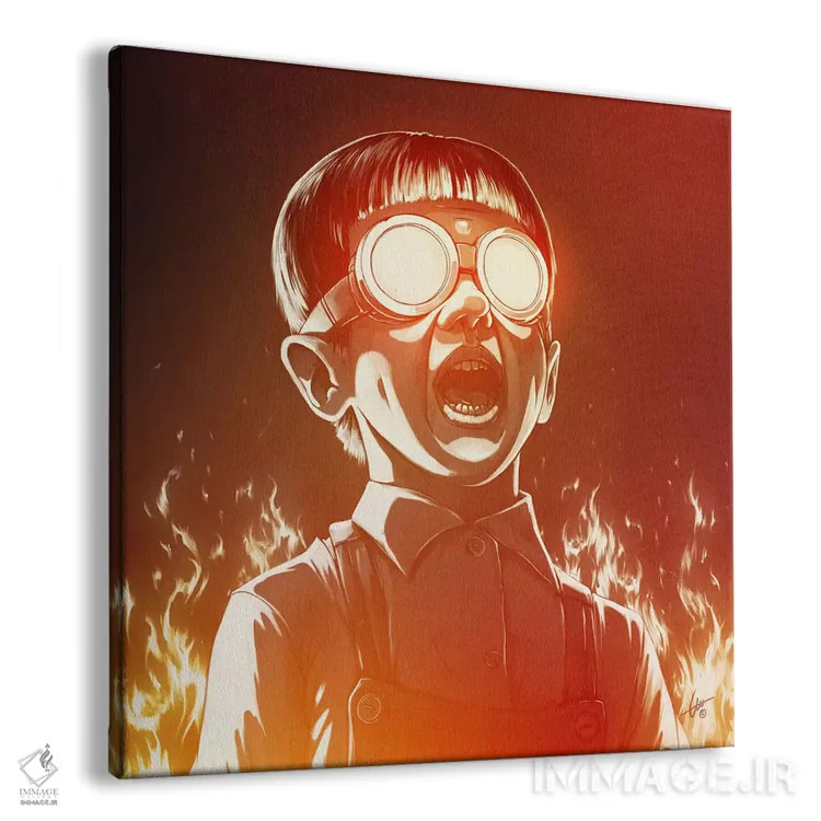 تابلو آتش! اثر دکتر لوکاس برژاک - نمای پرسپکتیو محصول
