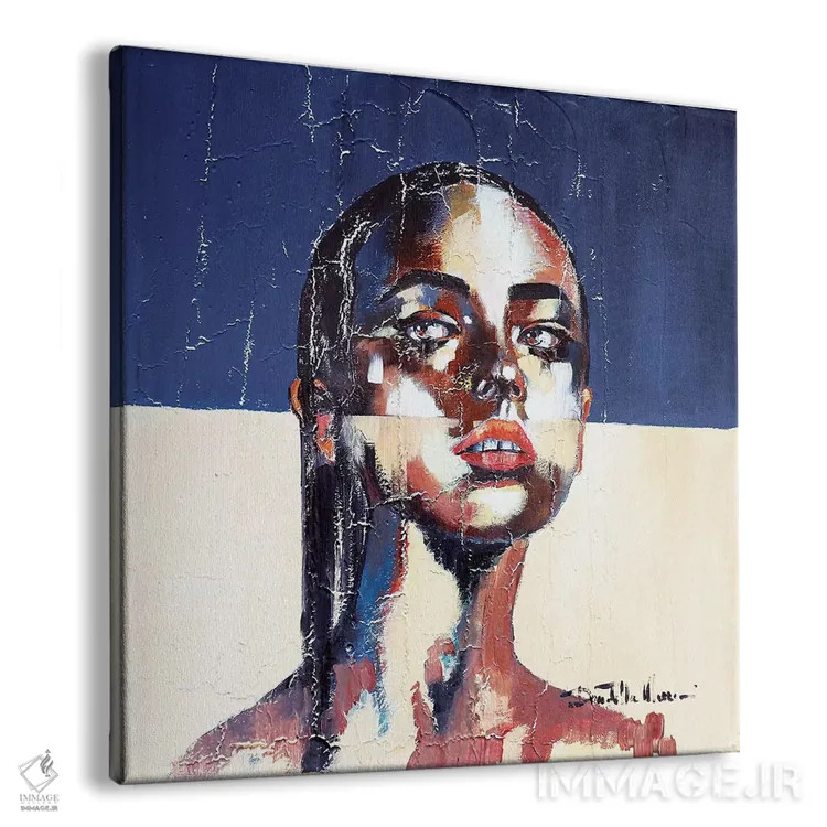 تابلو پرتره ۱۵ اثر دوناتلا مارائونی - نمای پرسپکتیو محصول