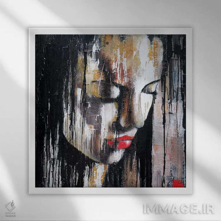 تابلو گمشده ۲ اثر دوناتلا مارائونی - نمای قابدار سفید