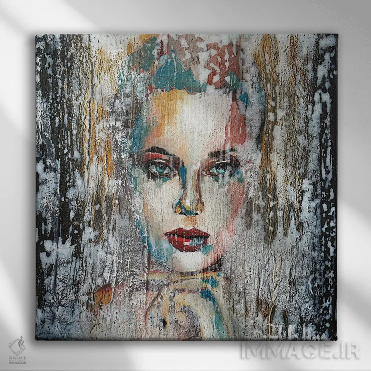 تابلو احساس سردرگمی دارم اثر دوناتلا مارائونی - نمای روبهرو روی دیوار