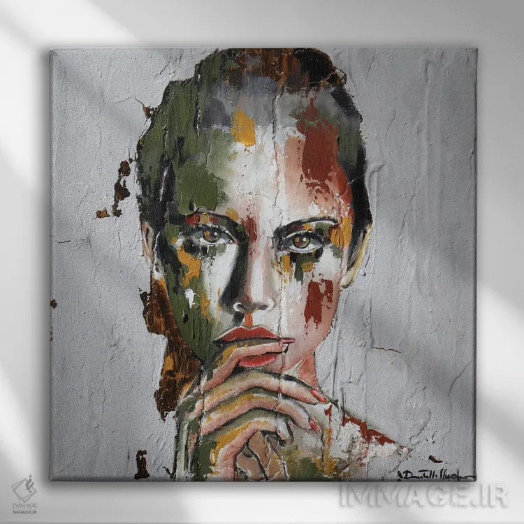 تابلو اشتباه کردم اثر دوناتلا مارائونی - نمای روبهرو روی دیوار
