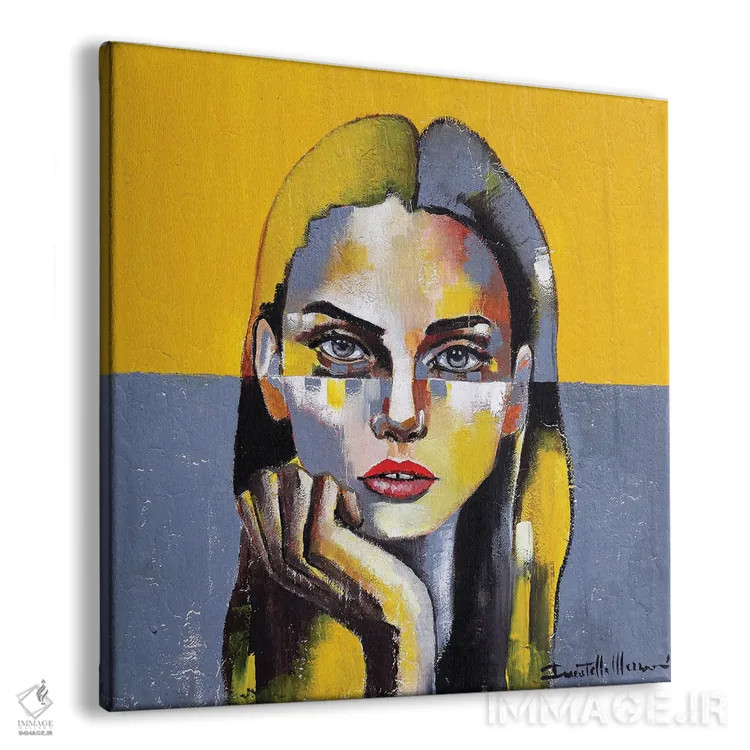 تابلو کنار من باش اثر دوناتلا مارائونی - نمای پرسپکتیو محصول