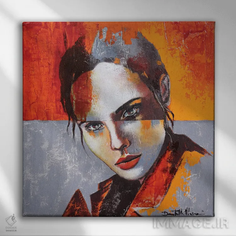 تابلو بیا عزیزم، شعلهورم کن اثر دوناتلا مارائونی - نمای روبهرو روی دیوار