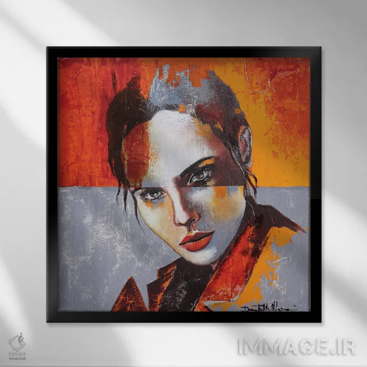 تابلو بیا عزیزم، شعلهورم کن اثر دوناتلا مارائونی - نمای قابدار مشکی