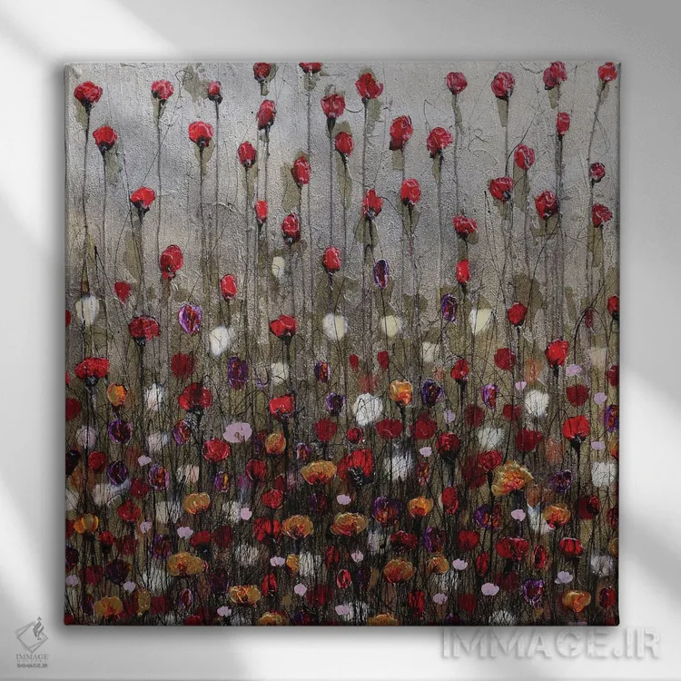 تابلو چیزی شبیه به این اثر دوناتلا مارائونی - نمای روبهرو روی دیوار