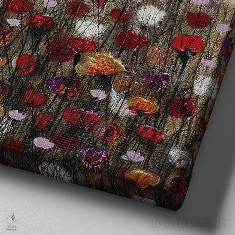 تابلو چیزی شبیه به این اثر دوناتلا مارائونی - نمای نزدیک بافت بوم