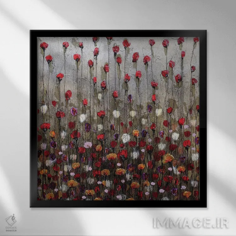 تابلو چیزی شبیه به این اثر دوناتلا مارائونی - نمای قابدار مشکی