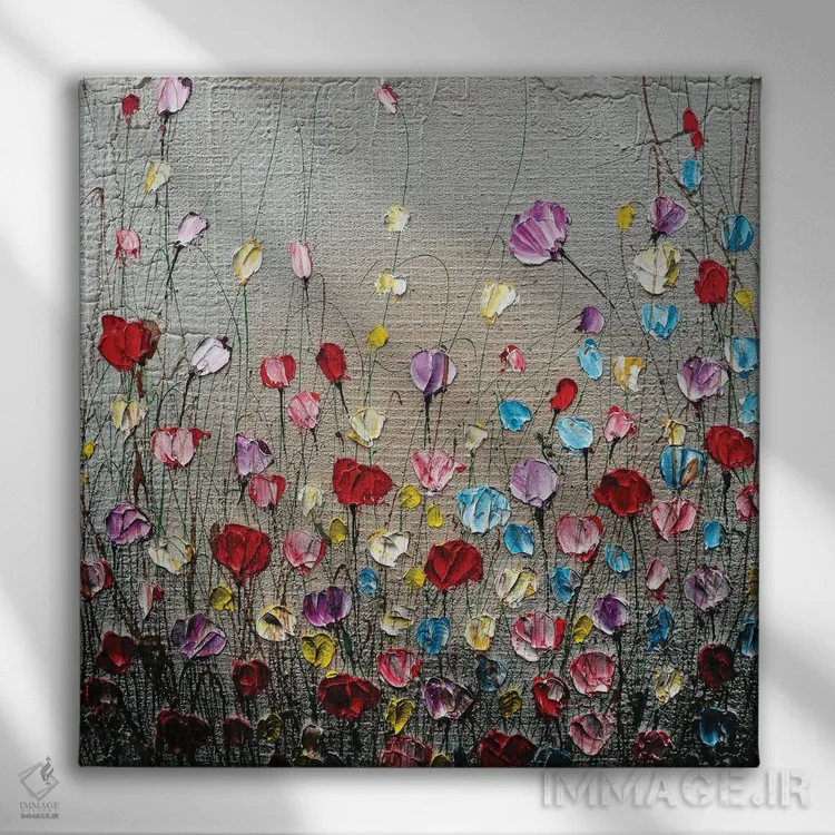 تابلو بهار ۳ اثر دوناتلا مارائونی - نمای روبهرو روی دیوار