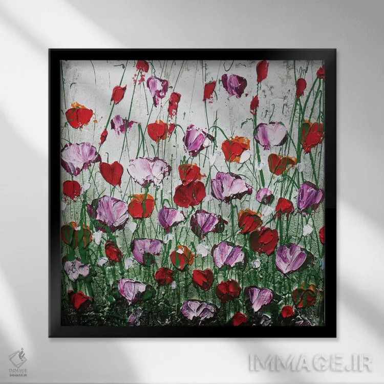 تابلو بهار ۱ اثر دوناتلا مارائونی - نمای قابدار مشکی