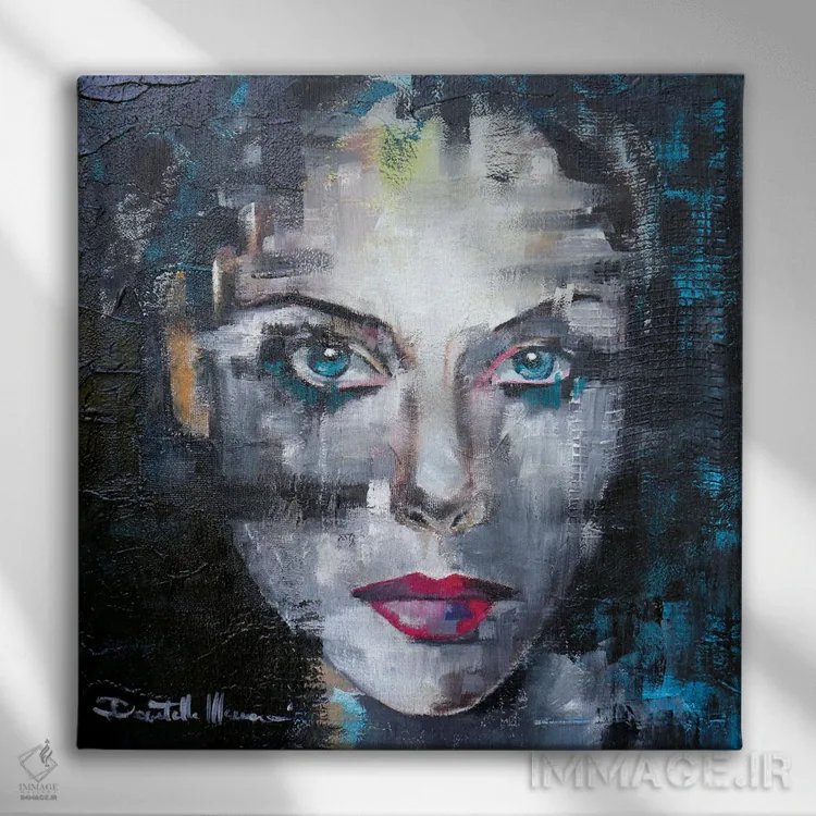 تابلو فکر نمیکنم بد باشد ۲ اثر دوناتلا مارائونی - نمای روبهرو روی دیوار