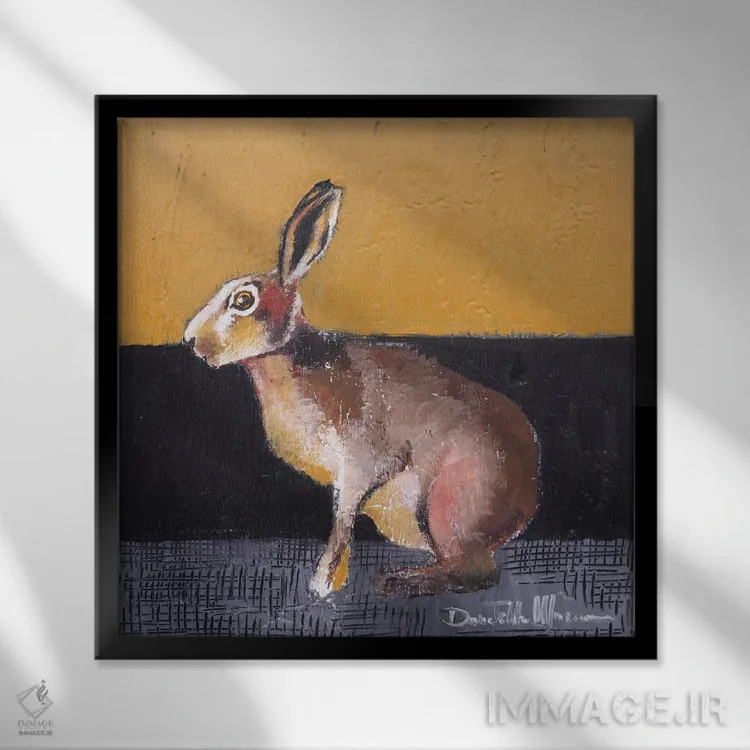 تابلو خاطرات پنج اثر دوناتلا مارائونی - نمای قابدار مشکی