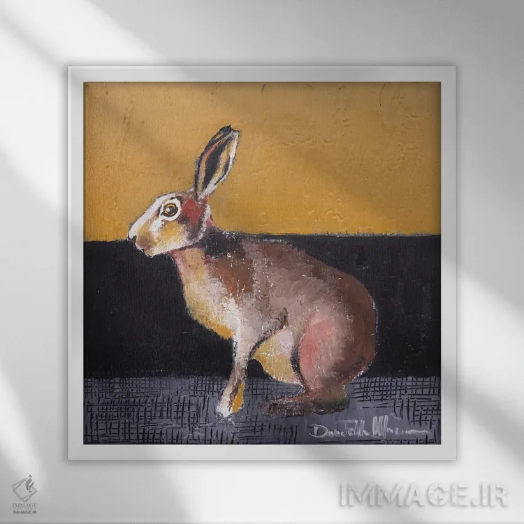 تابلو خاطرات پنج اثر دوناتلا مارائونی - نمای قابدار سفید