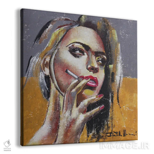 تابلو تنها دود میکشم ۲ اثر دوناتلا مارائونی - نمای پرسپکتیو محصول